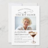 100ste verjaardag foto Espresso Martini Kaart (Voorkant)