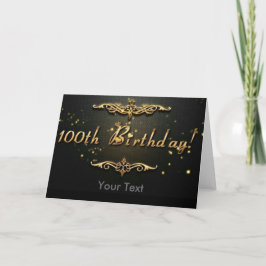 100ste verjaardag! kaart