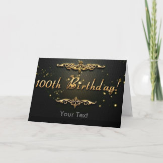 100ste verjaardag! kaart