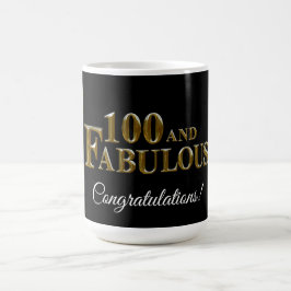 100ste verjaardag  koffiemok