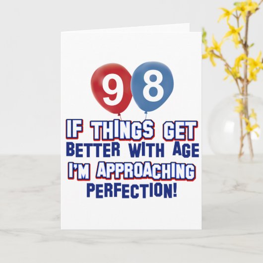 100ste verjaardag ontwerp kaart (Gele Bloem)