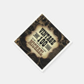 100ste Verjaardag Party  Thema Custom Name Servet (Hoek)