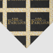 100ste verjaardag tissuepapier (Detail)