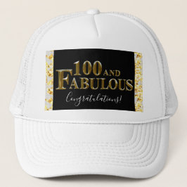 100ste verjaardag  trucker pet