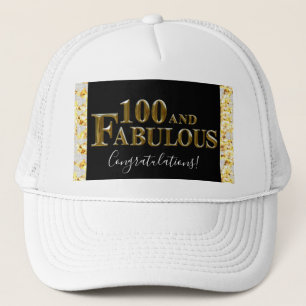 100ste verjaardag trucker pet