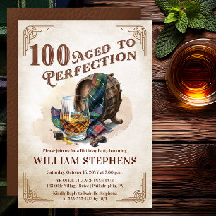 100ste Verjaardagsfeestje van perfect gerijpte Sch Kaart