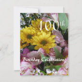 100th Birthday Celebration! Kaart (Voorkant)