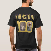 100th birthday crew custom name photos fun  t-shirt (Achterkant)
