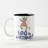 100th Birthday Gifts Mok (Links)