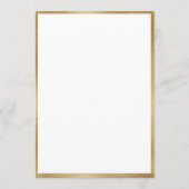 100th Birthday Gold Waterverf Floral Kaart (Achterkant)