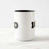 100th Birthday Mug,Milestone Gift,Name & Date Mok (Midden)