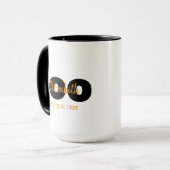 100th Birthday Mug,Milestone Gift,Name & Date Mok (Voorkant links)