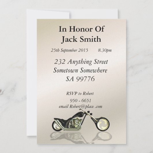 100th Birthday party Invitation Kaart (Achterkant)