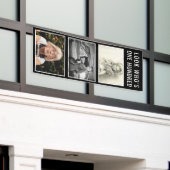 100th Birthday Photo Banner (Buitenkant Gebouw)