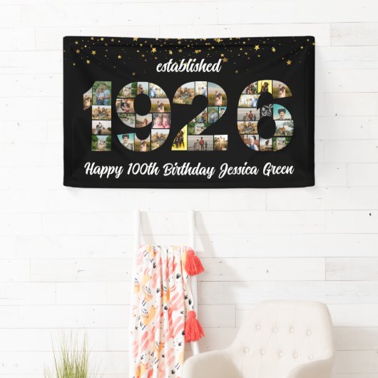100th Birthday Photo Collage Established 1926 Spandoek (Insitu)