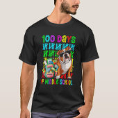 100th Day Of Middle School Boys English Bulldog Do T-shirt (Voorkant)