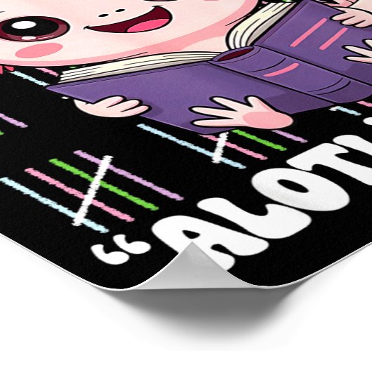 100th Day Of School 100 Days Is Alotl School Axolo Poster (Hoek)