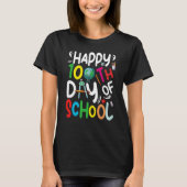 100th Day of School 100 Days of School Teacher Stu T-shirt (Voorkant)