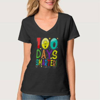 100th Day Of School 100 Days Smarter Teacher Stude T-shirt