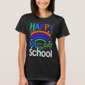 100th Day Of School 100 Days Teacher Students Boys T-shirt (Voorkant)