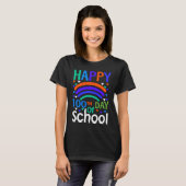 100th Day Of School 100 Days Teacher Students Boys T-shirt (Voorkant volledig)