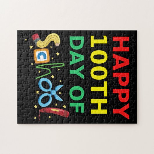 100th Day Of School 2022 Legpuzzel (Horizontaal)