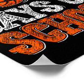 100th Day Of School Basketball Kids 100 Days Of Sc Poster (Hoek)