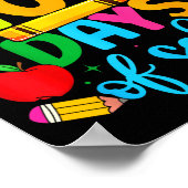 100th Day Of School Happy 100 Days Teachers Boy Gi Poster (Hoek)