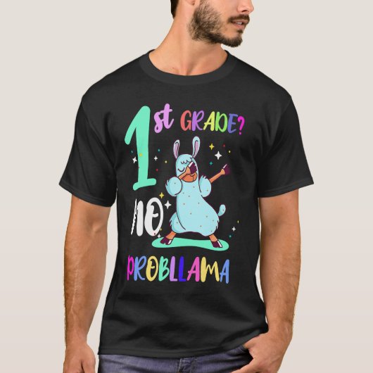 100th day of school llama for child t-shirt (Voorkant)