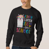 100th day of School No Prob Llama 100 Days Of Kind Trui (Voorkant)