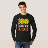 100th Day Of School Teacher Boys Girls 100 Days So T-shirt (Voorkant volledig)
