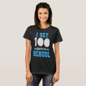 100th Day of School Teacher Coach Kids Child 100 D T-shirt (Voorkant volledig)
