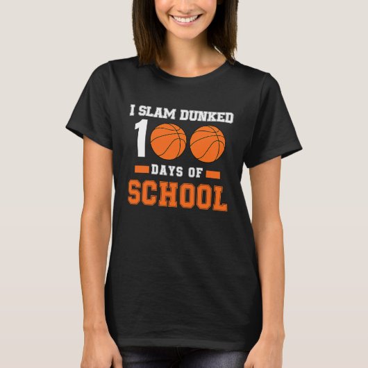 100th Day of School Teacher Coach Kids Child 100 D T-shirt (Voorkant)
