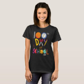 100th Day of School Teachers and Students Survived T-shirt (Voorkant volledig)