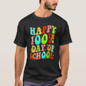 100th Day Of School Teachers Costume 100 Days Stud T-shirt (Voorkant)