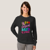 100th Day Of School Unicorn 100 Magical Days Teach T-shirt (Voorkant volledig)