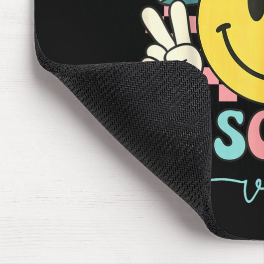 100th Day Of School Vibes 100 Days Teacher Boy Gir Muismat (Hoek)