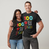 100th Day Second Grade Student Gift 100 Days Of Sc T-shirt (Unisex)