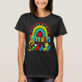 100th Days of School Teacher Kids - 100 Days Smart T-shirt (Voorkant)