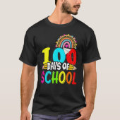 100th Days of School Teacher Kids - 100 Days Smart T-shirt (Voorkant)