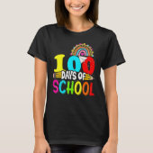 100th Days of School Teacher Kids - 100 Days Smart T-shirt (Voorkant)