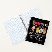 100th days of teacher stuff, 100th days at school notitieboek (Binnen)