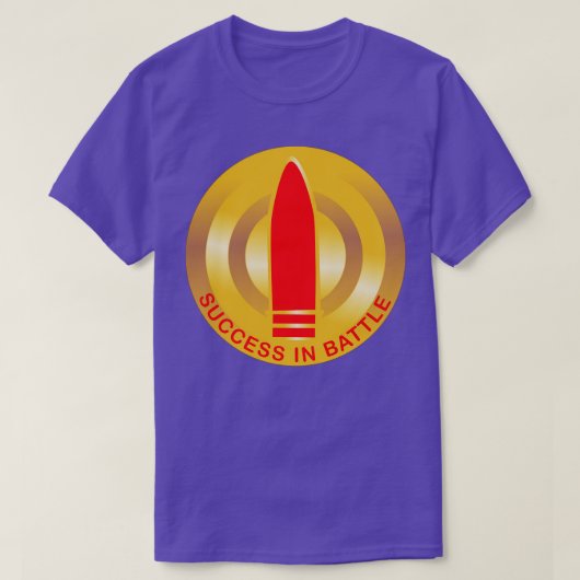 100th Division Artillery DUI wo Txt X T-shirt (Design voorkant)