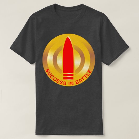 100th Division Artillery DUI wo Txt X T-shirt (Design voorkant)