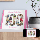 100th Verjaardag Nummer 100 Knipsel Foto COllage Kaart<br><div class="desc">Zeg Happy Birthday tegen een speciaal iemand met een unieke fotokaart. De fotosjabloon is ingesteld voor u om uw foto's toe te voegen, en werkt vanaf de bovenkant van elk nummer. Je kunt de naam ook bewerken van oma, naar nana, mam, geweldige grammie of iemands naam - wat je maar...</div>