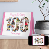 100th Verjaardag Nummer 100 Knipsel Foto COllage