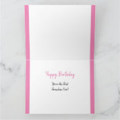 100th Verjaardag Nummer 100 Knipsel Foto COllage Kaart (Binnen)