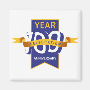 100th_Year_logo Magneet