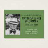 100x HONKBAL Gebedsherinneringskaart Foto en Bijbe Visitekaartje (Achterkant)