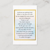 100x Rustic Calla Lily PHOTO Prayer Memorial Kaart Visitekaartje (Achterkant)